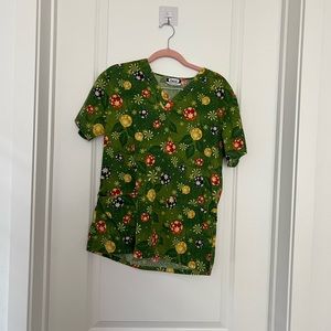 Christmas Scrub Top